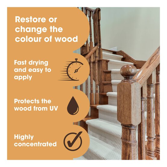 Furniture Clinic Walnut Wood Stain 250ml image number 3