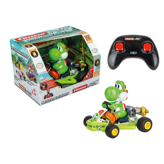 Carrera Mario Kart RC Yoshi Pipe Kart image number 4