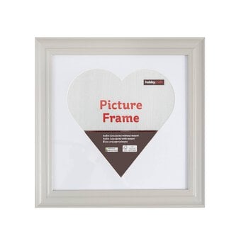 Vintage Grey Heart Picture Frame 20cm x 20cm  image number 4