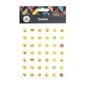Adhesive Emoji Gems 42 Pack  image number 3