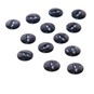 Hemline Blue Basic Fish Eye Button 13 Pack image number 1