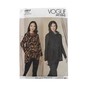 Vogue Women's Shirts Sewing Pattern V1817 (F5 16-24) image number 1