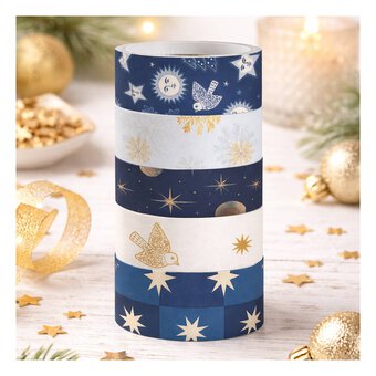 Winter Solstice Washi Tapes 2m 5 Pack