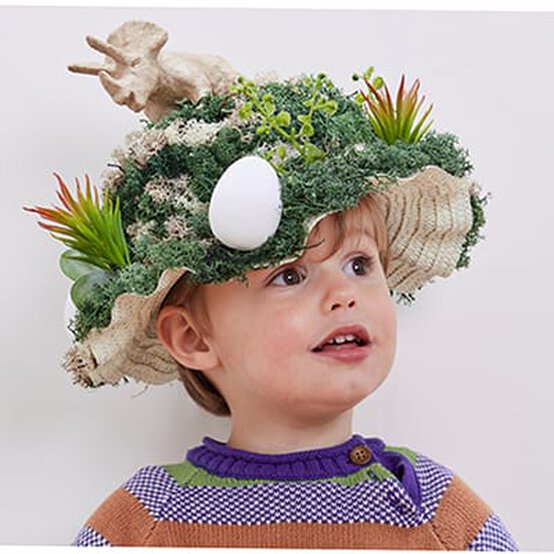 How to Make a Dinosaur Bonnet image number 1