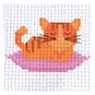 Mini Cute Cat Cross Stitch Kit image number 1