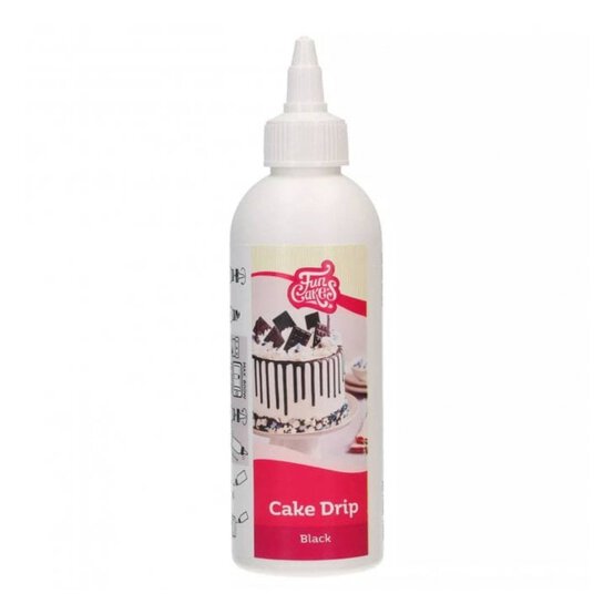 FunCakes Black Cake Drip 180g image number 1