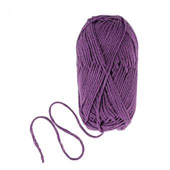Knitcraft Purple Tiny Friends Yarn 25g image number 3
