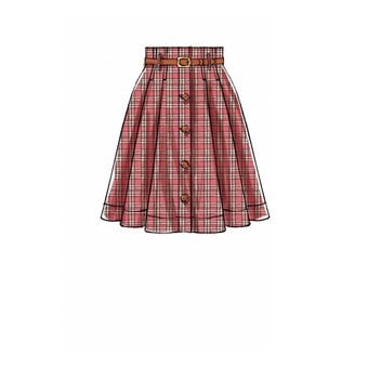 McCall&rsquo;s Women&rsquo;s Skirts Sewing Pattern M7906 (14-22)