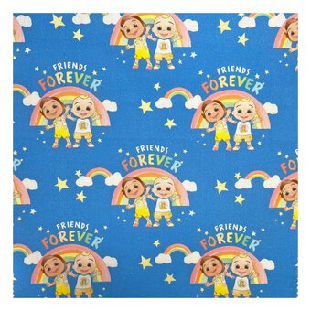 Cocomelon Friends Forever Cotton Fabric by the Metre image number 2