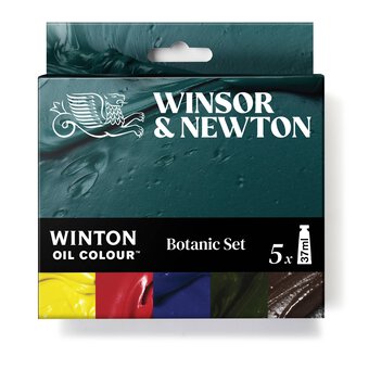 Winsor & Newton Winton Botanic Oil Colours Set 37ml 5 Pack