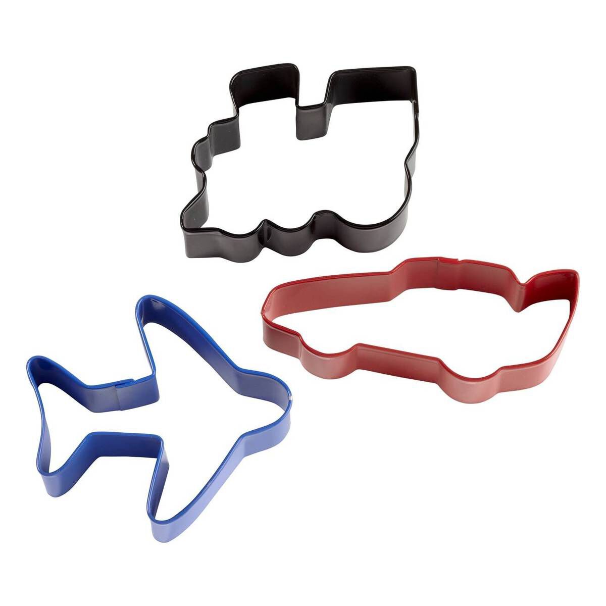 Wilton Transport Theme Cookie Cutter Set 3 Pieces Hobbycraft