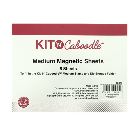 Kit ‘n’ Caboodle Medium Magnetic Sheets 5 Pack  image number 5