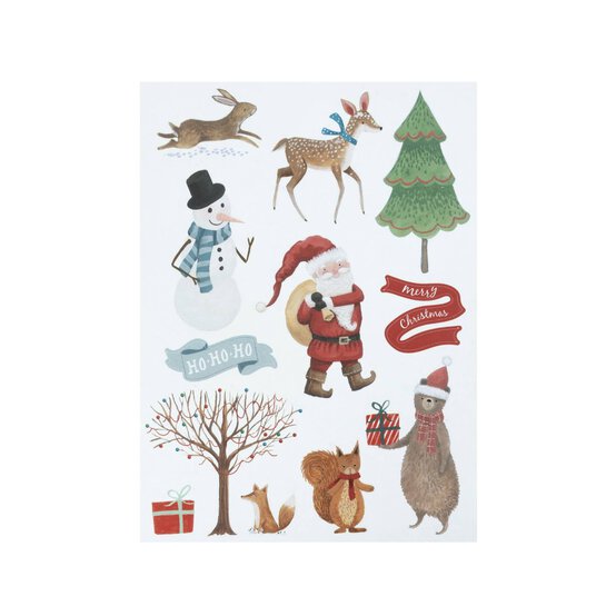 Christmas Paper Stickers 72 Pack image number 3