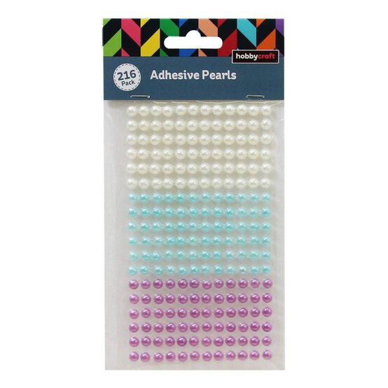 Adhesive Pearl Strips 5mm 216 Pack image number 2