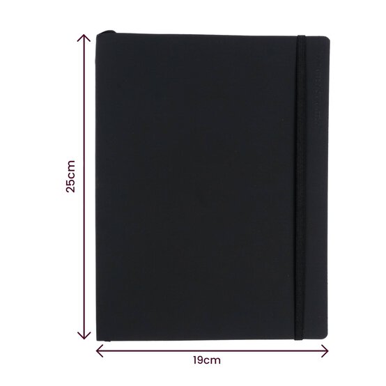 Black Eco Notebook 19cm x 25cm image number 6