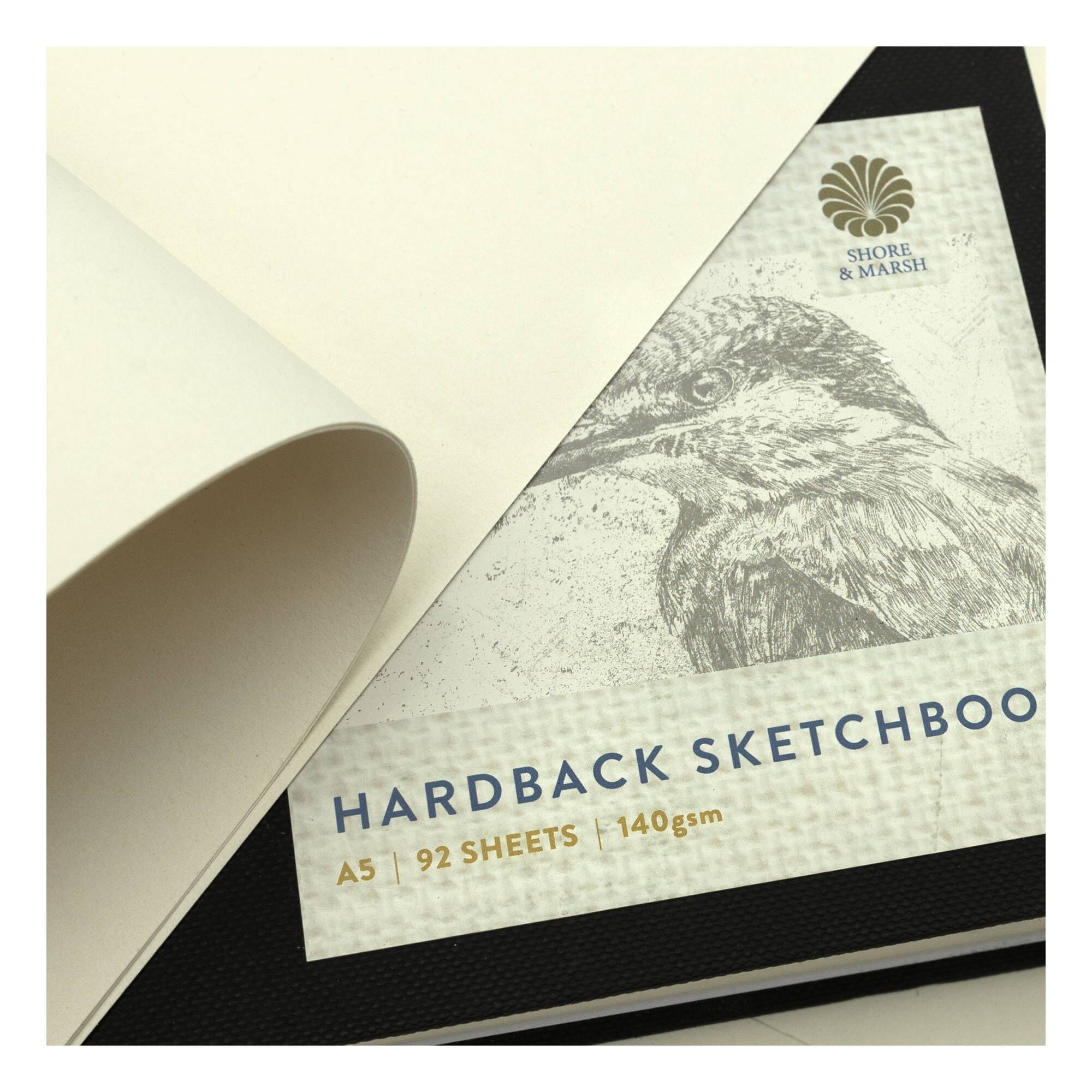 Shore & Marsh Landscape Hardback Sketchbook A5 92 Sheets Hobbycraft