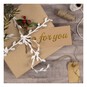 Kraft and White Christmas Gift Tag Set image number 3