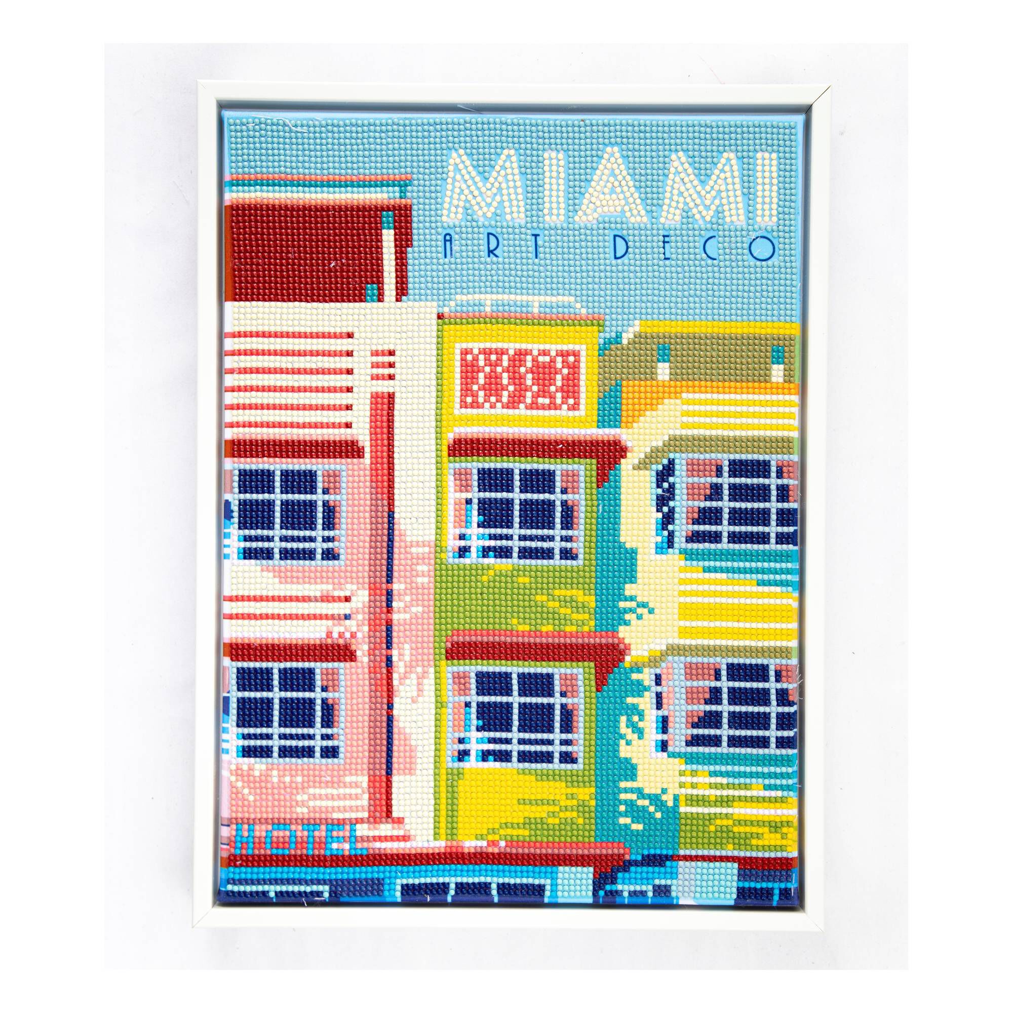 Diamond Dotz Miami Art Deco Kit 27cm x 37cm Hobbycraft