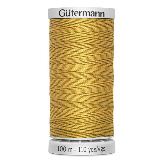 Gutermann Yellow Upholstery Extra Strong Thread 100m (968) image number 1