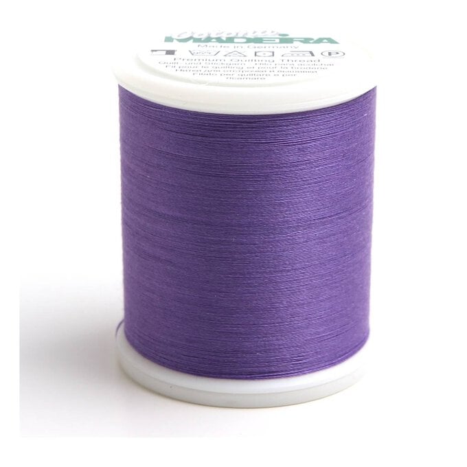 Madeira Grape Purple Cotona 50 Quilting Thread 1000m (643) image number 1