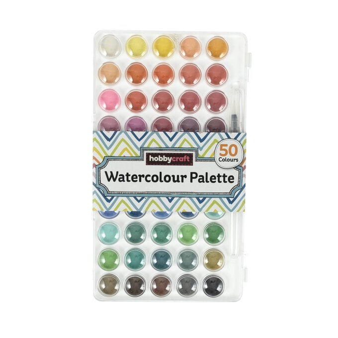 Watercolour Palette 50 Pack