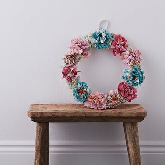 How to Make a Rag Rug Wreath