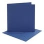 Blue Cards and Envelopes 6 x 6 Inches 4 Pack image number 1