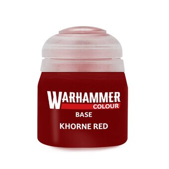 Warhammer Khorne Red Base Paint 12ml