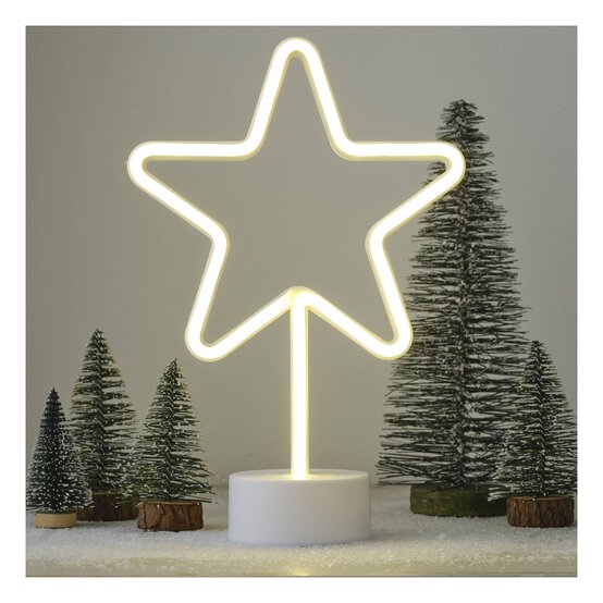 LED Neon Star Light image number 1