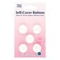 Hemline Self-Cover Buttons 18mm 5 Pack image number 1