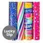 Assorted Bright Wrapping Paper 69cm x 3m image number 1