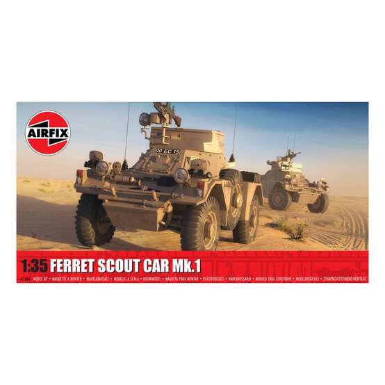 Airfix Ferret Scout Car Mk.1 Model Kit 1:35 image number 1