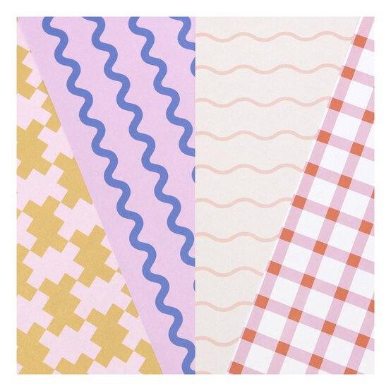 Vintage Geo Paper Pad A4 24 Pack image number 3