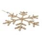 Hanging Twine Snowflake Decoration 11cm image number 4