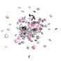 Pink Assorted Multi Shape Gems 90g image number 1