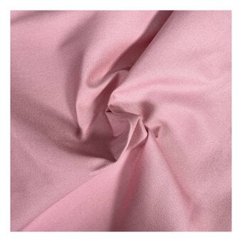 Blush Lightweight Drill Fabric by the Metre