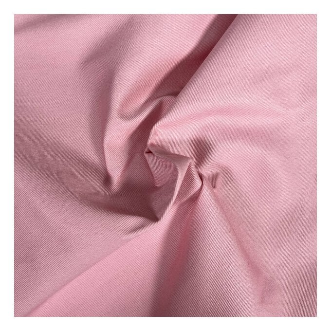 Blush Lightweight Drill Fabric by the Metre image number 1
