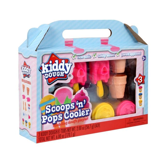 Kiddy Dough Ice Cream Shop Modelling Play Set image number 1