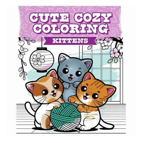 Cute Cozy Colouring: Kittens image number 1