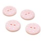 Hemline Pink Novelty Spotty Button 4 Pack image number 1