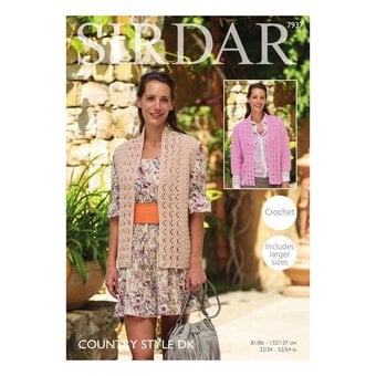 Sirdar Country Style DK Jacket and Waistcoat Digital Pattern 7937