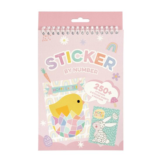 Easter Sticker by Number image number 1