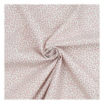 Pink Sophie Basic Cotton Fabric by the Metre