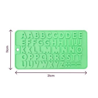 Whisk Alphabet Silicone Candy Mould  image number 5