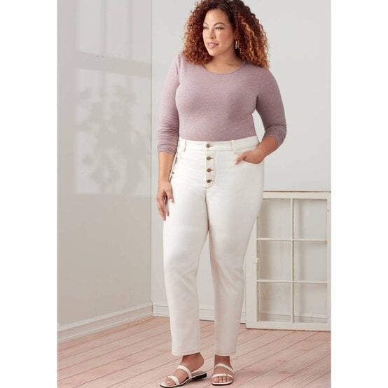 Simplicity Vintage Jeans Sewing Pattern S9266 (20-28) image number 5