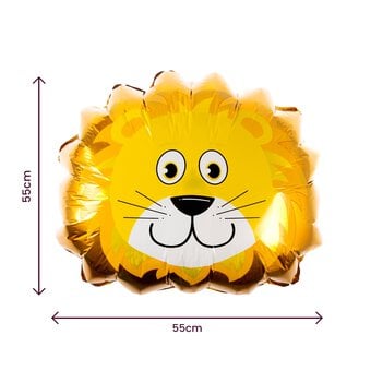 Large Lion Foil Balloon image number 2