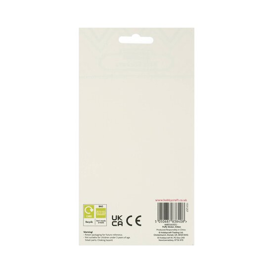 Kitten Puffy Stickers image number 5