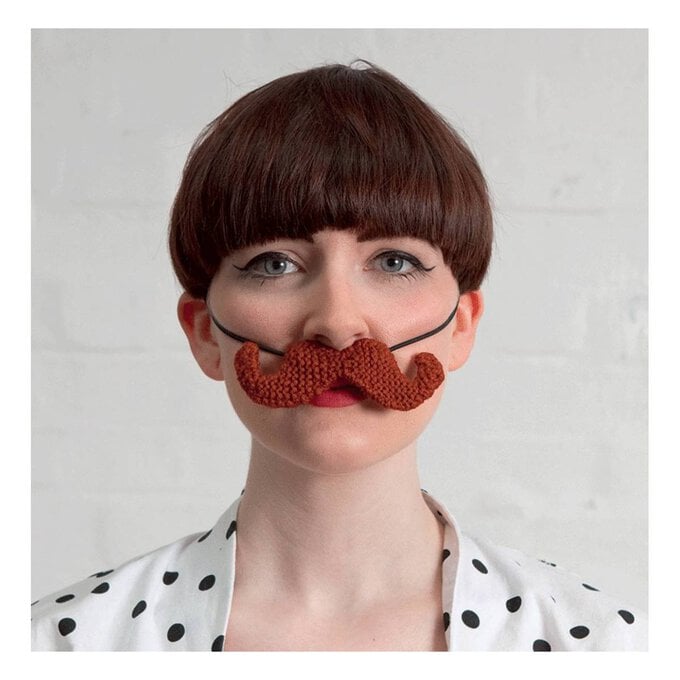 FREE PATTERN Knit a Handlebar Moustache Pattern image number 1