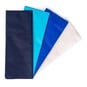 Navy and Sky Blue Tissue Paper 50cm x 75cm 4 Pack image number 1