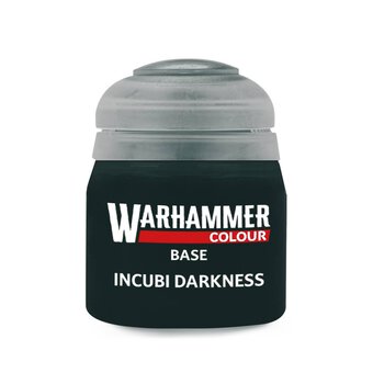 Warhammer Incubi Darkness Base Paint 12ml